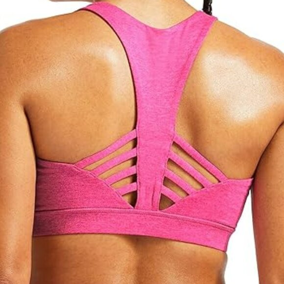 Peloton Women's Heathered Strappy Sports Bra - Picture 1 of 6